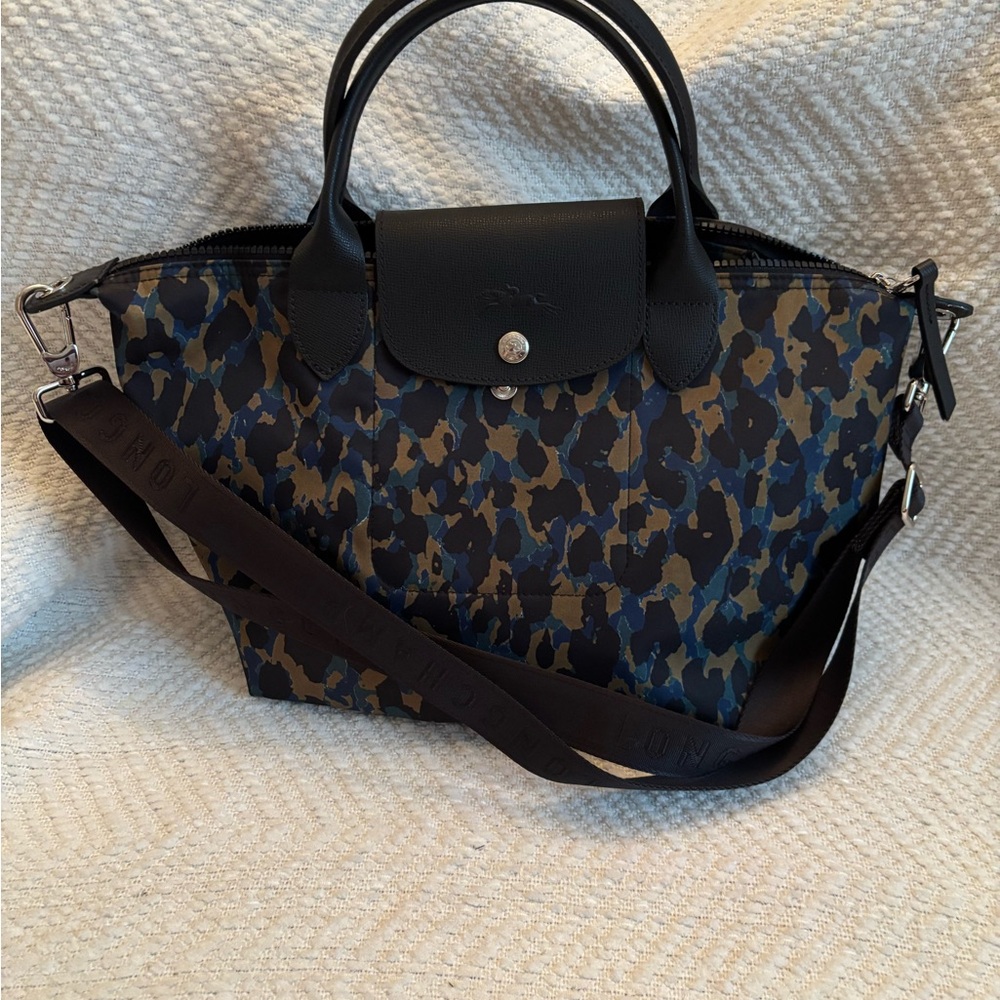 Longchamp Le pliage patterned bag